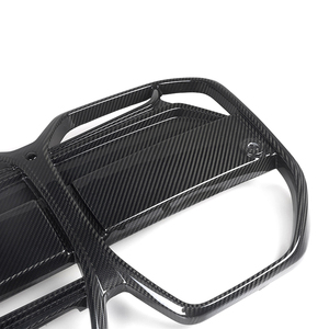 Csl phong cách khô sợi carbon phía trước thận lưới tản nhiệt với ACC cho BMW 4 Series i4-DOOR bev Sedan 2021 2022 2023 2024 i4 nướng - Product Image 5