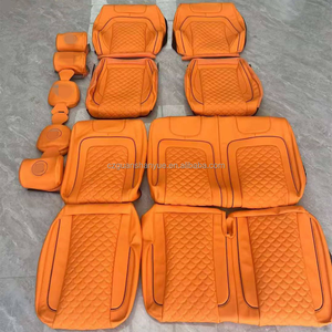 โรงงาน GSY ขายส่งเบาะหนัง Nappa รุ่น G300 G350 G500 G550 G63 แบบสั่งทำพิเศษ ปลอกหุ้มเบาะ Aero สำหรับเปลี่ยนเบาะรถยนต์เพื่อการพาณิชย์ - Product Image 1