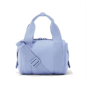 Lüks spor spor çantası Unisex Mini spor fermuarlı çanta kapatma özel neopren seyahat bagaj şık spor çantası - Product Image 5