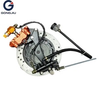 Disque de frein arrière de 240 mm pour kit de frein à étrier de moto, kit de frein à disque de moto