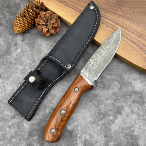 Cuchillo de Carne Portátil para Exteriores, Cuchillo de Bolsillo Afilado con Funda Protectora para Acampar y Uso Industrial - Product Image 3