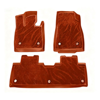 Tapis de sol intérieur de voiture personnalisés de haute qualité, antidérapants et imperméables, 3 pièces, pour modèles 2018-2023, design TPE