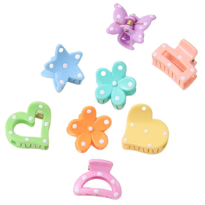 Nuevo Diseño Popular, Lindo y Dulce Pasador de Pelo con Forma de Corazón y Flores Pequeñas, Pasadores de Pelo con Puntos Blancos para Mujer, Accesorio para el Cabello, Joyería al por Mayor - Product Image 6
