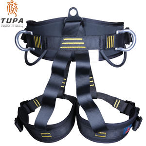 Arnés de Seguridad de Medio Cuerpo Tupa, Poliéster Ajustable, Hebilla de Conexión Rápida, 3 Anillas en D para Escalada, Rappel y Aventuras al Aire Libre - Product Image 3