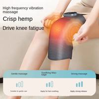 Masseur électrique réglable pour genou avec thérapie thermique, enveloppement rechargeable pour épaule et coude, soulagement des douleurs musculaires et aide contre l'arthrite