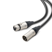 Fiches de câble audio professionnelles personnalisées de haute qualité, prises xlr, connecteur femelle
