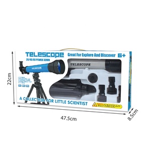 Juguetes Educativos de Ciencia para Niños, telescopio de paisaje astronómico con trípode ajustable y visor buscador - Product Image 5