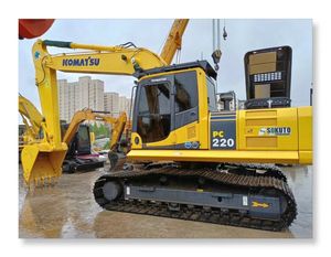 Good Condition Used komatsu Pc220 Crawler Excavators 22tons PC220-6 PC220-8 <b>Second</b>-<b>hand</b> Digger Made in Japan for Sale - Product Image 1