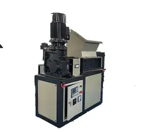 Hard Plastic Granulator Shredder Machine For Plastic Bags Single Shaft Plastic Block Crusher