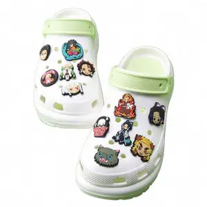 Scarpe bogg cheer catain borse cantante shoeks/HK/Jujutsu Kaisen/demone Slayer charms per bambini