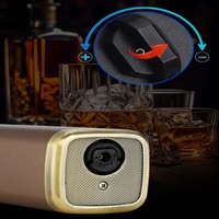 Nouveaux torches à gaz rechargeables au butane coupe-vent briquets au butane Jet flamme torche briquet pour cheminées à cigares Camping