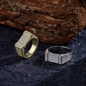 2024 nuovo prodotto Micro Set Full Sky Star S925 anello in argento Sterling gioielli da sposa gioielli Punk europeo e americano