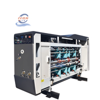 Máquina Impresora Flexográfica de Alta Velocidad Totalmente Automática, Ranuradora y Troqueladora para Impresión de Cajas de Cartón