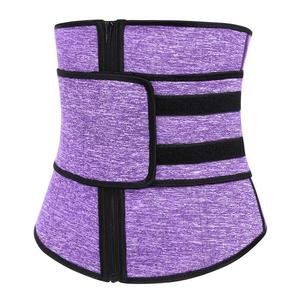 Logo personnalisé Compression Serre-Taille Réglable 3 Crochets Minceur Ventre Femmes Latex Taille Formateur - Product Image 4