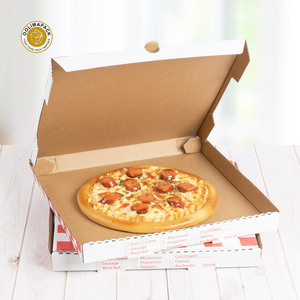 Oolimapack Hot Bán tùy chỉnh in 8/10/12/16 inch Đóng gói hộp bánh <span class=keywords><strong>pizza</strong></span> với logo takeway hộp bánh <span class=keywords><strong>pizza</strong></span> - Product Image 2