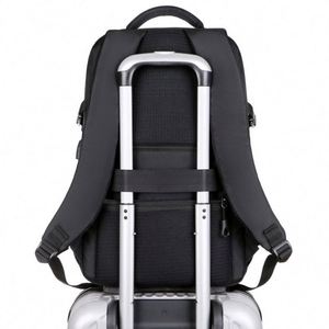 Wsy551 Mochila Delgada Impermeable Plegable para Hombre, Estilo Oxford para Negocios, con Puerto de Carga USB para Laptop - Product Image 6