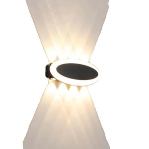 Lámpara de Pared Exterior Moderna de Aluminio, Aplique LED de Alto Brillo para Patio, Terraza, Jardín - Product Image 3