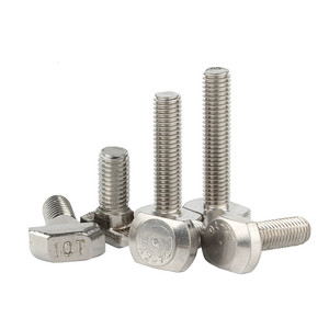 Atacado de aço inoxidável T T Slot Parafusos M8 Fixadores modelo com padrões personalizados Variedade de tamanhos M7 M16 M36 M100 M45 M42 M90 - Product Image 2