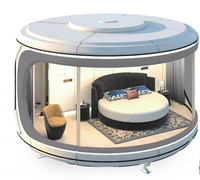 Hôtels-capsules de luxe, maisons conteneurs, villas préfabriquées, maisons miniatures écologiques et imperméables, maisons mobiles personnalisées
