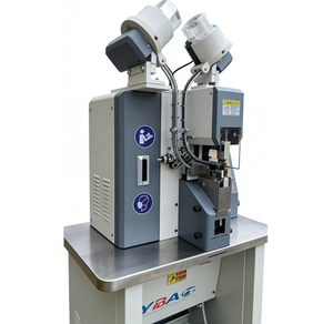 Machine de pose de boutons et de perforation entièrement automatique YBAO, machine à œillets double face pour chaussures, machine à riveter industrielle - Product Image 4