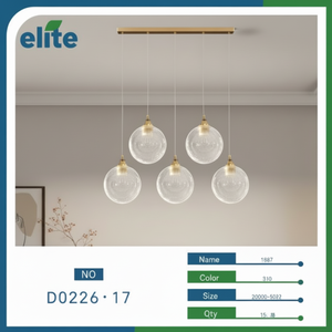 Candelabro colgante LED moderno contemporáneo para decoración del hogar iluminación interior 3000K Color E26 suspensión para habitación restaurante Villa - Product Image 1