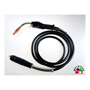 Tốt Euro Hàn ngọn đuốc tweco làm mát bằng không khí súng 400A MIG Hàn ngọn đuốc-Chiều dài 10ft - Product Image 2