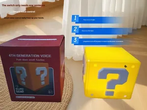 Veilleuse portable Mario Light <span class=keywords><strong>Elf</strong></span> avec son et ambiance, alimentation USB, contrôle par application, batterie incluse, petite veilleuse colorée - Product Image 4
