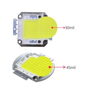 Hot bán 50W & 100W <span class=keywords><strong>COB</strong></span> <span class=keywords><strong>LED</strong></span> Diode đèn ánh sáng 9V <span class=keywords><strong>32V</strong></span> Đèn pha chip với nhôm tản nhiệt & Chip hạt - Product Image 4