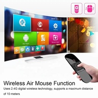 Souris d'Air Originale d'Usines OEM W1 Télécommande Souris d'Air Clavier sans Fil pour Smart TV Projecteur HTPC PC Tout-en-un