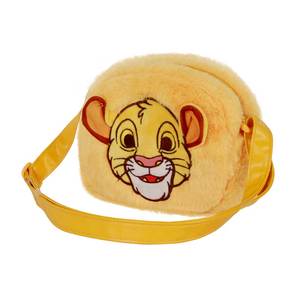 Sac bandoulière en peluche Sit-Mini Le Roi Lion Disney, jaune - Product Image 1