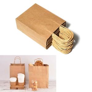 Bolsas de Papel Kraft Marrón para Compras, con Logotipo Personalizado, Venta Directa de Fábrica, Moda - Product Image 6