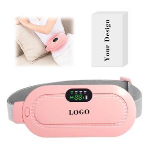 Ceinture chauffante 0728, coussin chauffant rapide pour le ventre, portable et sans fil avec 3 niveaux de chaleur et 4 modes - Product Image 3