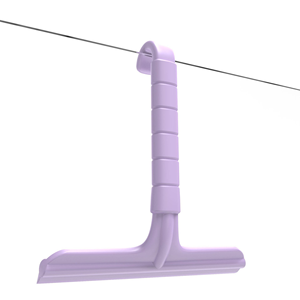 Listo para Enviar: Limpiacristales de Silicona con Gancho para Ducha, Baño, Coche y Limpieza de Vidrios - Product Image 1