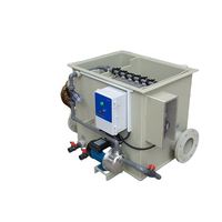 Machine de microfiltration par osmose inverse pour aquaculture, filtre à tambour entièrement automatique à circulation d'eau, pompe de relevage des eaux usées avec moteur