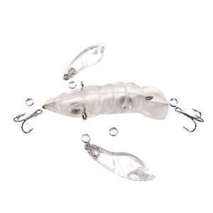 Seasky เหยื่อตกปลาพลาสติกไบโอนิคขนาด5.5ซม., เหยื่อตกปลาแบบไม่ทาสี ABS - Product Image 1
