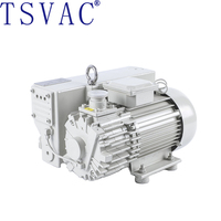Pompe à vide compacte à faible bruit TSVAC SV10B 10m³/h 1,5mbar, pompe à palettes monophasée à bain d'huile pour machine d'emballage alimentaire
