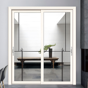 <span class=keywords><strong>Porte</strong></span> patio coulissante moderne en aluminium à <span class=keywords><strong>double</strong></span> vitrage, résistante aux intempéries, 96 x 80, pour salon extérieur, fabriquée aux États-Unis - Product Image 3