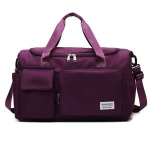 Sac de Sport Unisexe Oxford Gym Travel Weekender avec Fermeture à Glissière Motif Solide Doublure en Nylon Style à la Mode Vente en Gros - Product Image 6