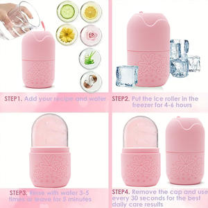 Rodillo de Hielo de Silicona Mejorado para el Cuidado Facial, Herramienta de Belleza para la Piel, Masajeador Facial Reafirmante, Molde de Hielo Reutilizable para Ojos y Cuello - Product Image 6