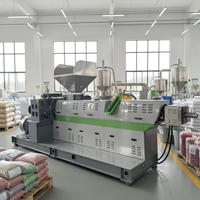 Granulateur à deux étages pour mère et bébé |   Machine à granulés de recyclage de déchets plastiques PP PE à vis simple