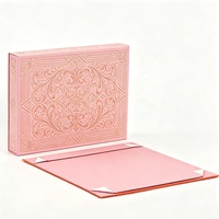 Boîte Cadeau Pliante Rose de Luxe en Carton, Fermeture Magnétique, Personnalisée, pour Rangement, Vêtements, avec Lamination Mate – Vente en Gros