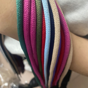 Cordón de poliéster personalizado, punta de metal de aleación de níquel, cinturón de sombrero multicolor cerrado, múltiples métodos de tejido - Product Image 2