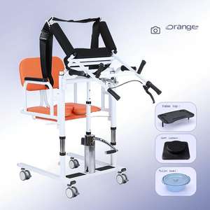 Многофункциональный гидравлический подъемный вспомогательный передающий стул для ухода за престарелыми движущийся аппарат бытовой паралич ходунки роллер - Product Image 2