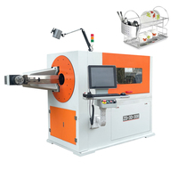 Máquina Automática de Doblado de Alambre CNC 3D Modelo ZD-3D-308, Capacidad de 3-8 mm, Venta Directa de Fábrica para Acero al Carbono y Acero Inoxidable