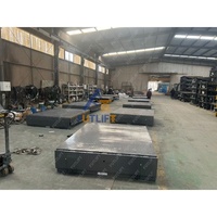 Table élévatrice hydraulique à ciseaux pour Machines à coudre Capacité de 1000 kg Matériau en acier neuf pour hôtels