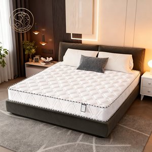 Materasso Ibrido a Molle con Memory Foam di Alta Qualità, Morbido e Confortevole, Arrotolato e Confezionato, Ideale per Arredamento Alberghiero - Product Image 1