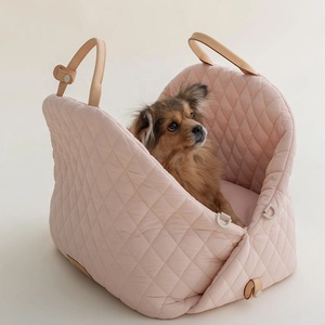 Quilted Pet <strong>Carrier</strong> Bag Multifunctional <strong>Dog</strong> Travel Bed Portable Handbag Car Seat <strong>Carrier</strong> for <strong>Small</strong> <strong>Dogs</strong> Cats - Product Image 2