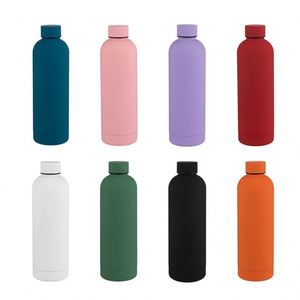 500ml Fitness Thermo Eco Friendly Vacuum Metal Drink <b>Bottle</b> Stainless Steel Insulated Water <b>Bottle</b> With Custom Logo - Product Image 2