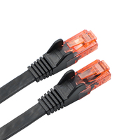Linksup Bare Kupfer ODM OEM 0,5 m 1m 20m 30m UTP Cat 6 Ethernet Netzwerk Patchkabel RJ45 Flat Cat6 LAN Kabel für Smart TV