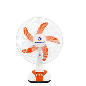 Ventilateur de table solaire rechargeable de 16 pouces avec lumière LED, batterie au lithium, ventilateur à énergie solaire EP-2116A, ventilateurs de table AC - Product Image 1